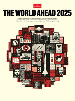 The Economist представил обложку-прогноз на 2025 год