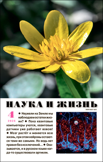 Апрельский номер журнала «Наука и жизнь»